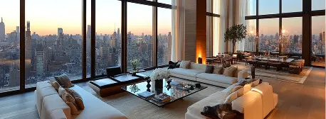 Luxury apartments and penthouses